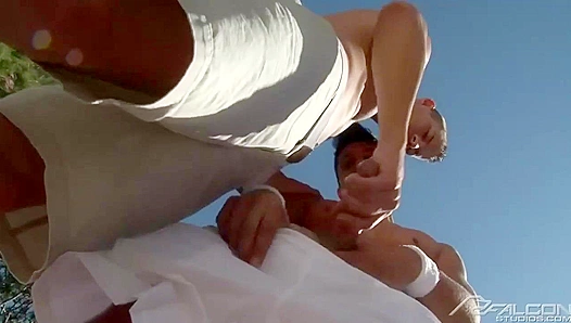 Rusty Stevens Takes Jared Pounds Raw, Unbridled Cock - No Holds Barred Bareback Thrills