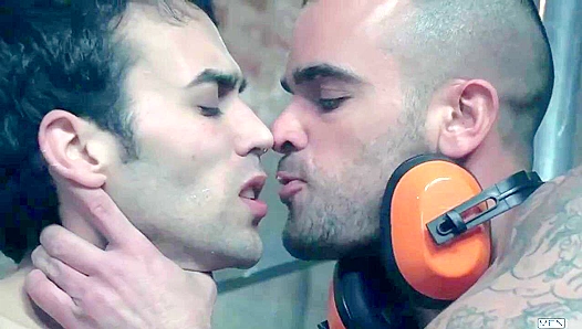 Fosters Hungry Hole Swallows Damiens Massive Meat Thoroughly in Raw 18+ Fucking
