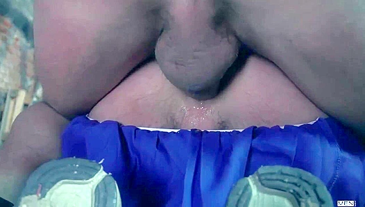 Fosters Hungry Hole Swallows Damiens Massive Meat Thoroughly in Raw 18+ Fucking