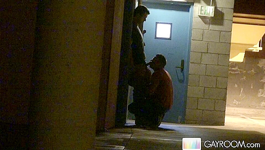 Public Pleasure Overwhelms Him: Spontaneous Deep-Throating Orgy Unfolds