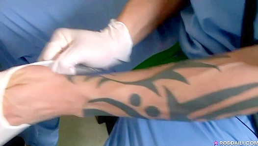 Physicians Prescription: Rod Daily Tyler Torro Get Intimately Exposed in Steamy Doctors