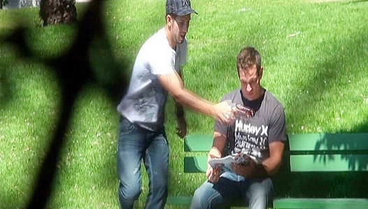 Dylan Roberts Caught Off Guard by Giant Black Dildo Surprise – Scorching Gay XXX Prank