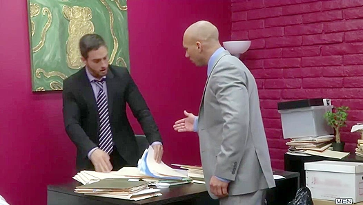 Office Quarantine Release: John Magnum Bryce Devours Fresh Young Meat
