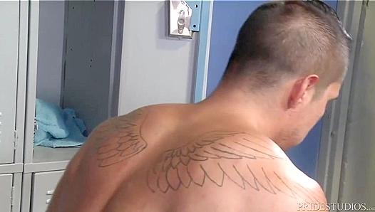 Adrian Suarez Gets Stretched Wide Open by Vic Roccos Massive Unprotected Cock –