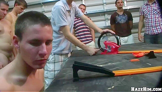 Raunchy Frat Hazing Unleashes Unbridled Raw Sex as Meaty Dicks Pound and Fill Each Others