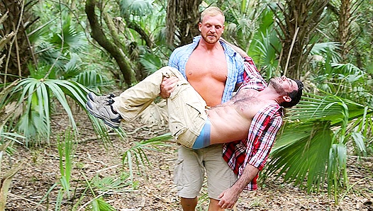 Billy Joshs Wild Woodland Adventure - Steamy Gay Threesome in Pride Originals