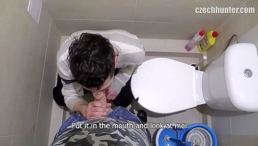 Public Stall Surprise: Hung Teen Gets Face Fucked Then Creamed – XXXGay 18+