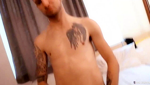 Rough Ride: Cock-Hungry Stud Takes On Tattooed Tops Thick Meat