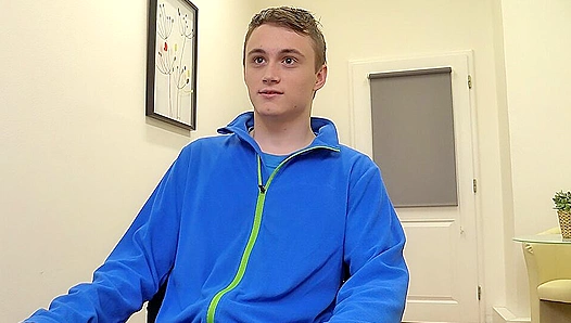 First-Time Audition: Inexperienced Teens Butt Cracks Under the Force of a Hung Dominators