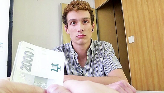 Twinks Desperate Debt Relief: Filling His Holes for Cash – GayPornoCash 18+