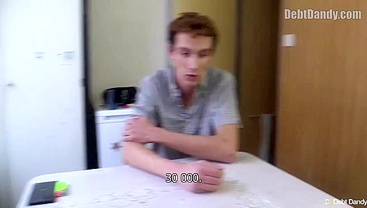 Twinks Desperate Debt Relief: Filling His Holes for Cash – GayPornoCash 18+