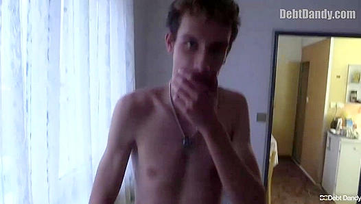 Twinks Desperate Debt Relief: Filling His Holes for Cash – GayPornoCash 18+