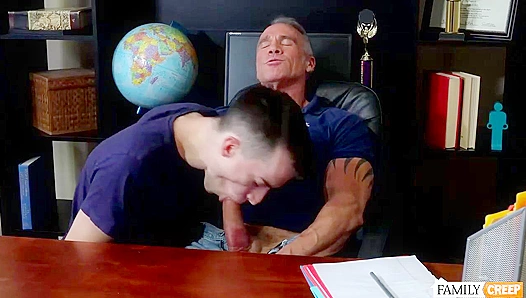 Stepdad Steeles Hung Dom Dares Alex to Submit to Raw Backdoor Rump Reaming – 18+