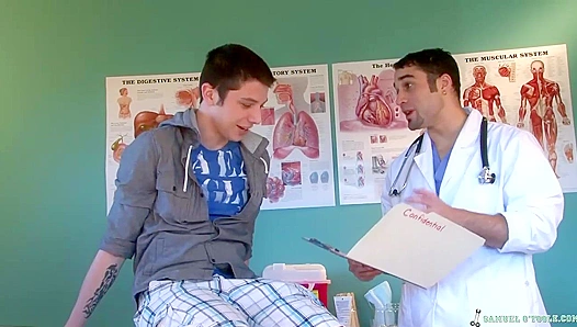 Dr. OTooles Steamy After-Hours Session: Blake Gets Hammered Hard