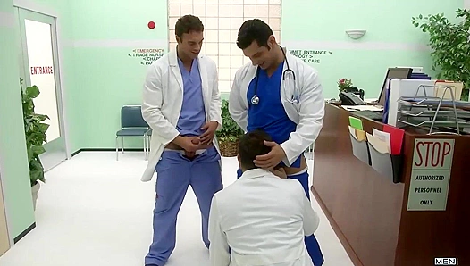 Emergency Exam: Dr. Rocco Reed Receives Urgent Intimate Attention