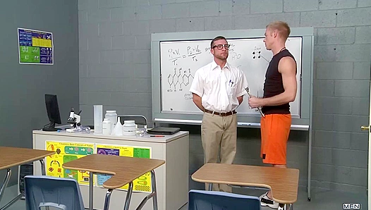 Steamy Schoolboys Rendezvous: Christopher Daniels and Trevor Knights Naughty Anal