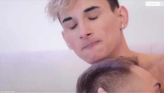 Nico Vegas Gets Roughly Stretched by Tristan Webbers Thick Cock in Anal Threesome – GayXXX