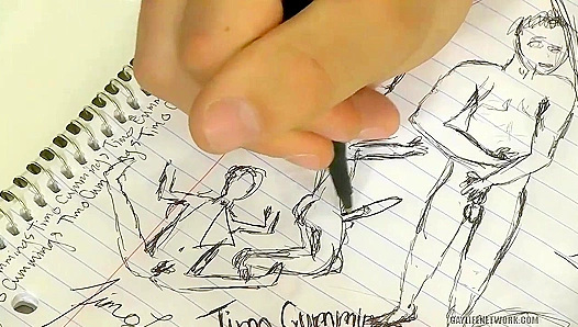 Steamy Study Session: Timo Mates Discover Intense Joy Through Exploration – 18+