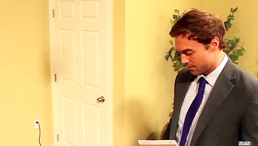 Rocco Reed Relishes Lance Lucianos Snug Holey Office Debut