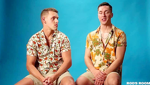 Shane Cook Tristan Hunts Steamy Threeway in Rods Room: Raw, Hung Duo Action