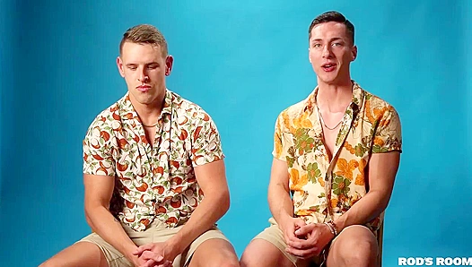 Shane Cook Tristan Hunts Steamy Threeway in Rods Room: Raw, Hung Duo Action
