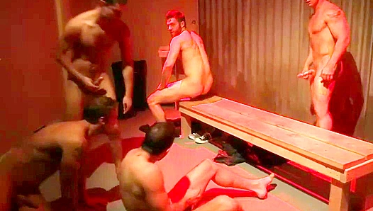 Rocco Reed and John Magnum Get Off in Steamy 4-Way Jizz Bash – Xclusive 18+