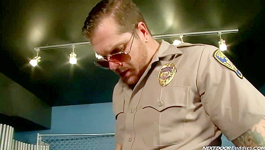 Uniform Desires Ignited: Hot Neighborhood Encounter with Parker London Broddy Wilder –
