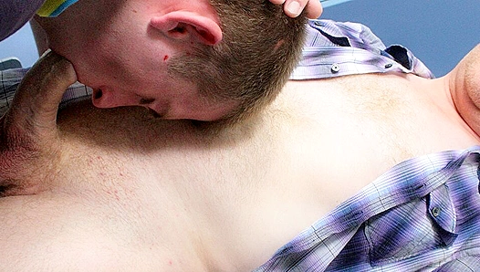 Joshua and Joe Ignite a Scorching Office Affair - Gay XXX