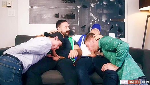 Benjamin Blue Edward Terrant Sneak Off for Scorching Intimate Threeway Action – TwinkTrade