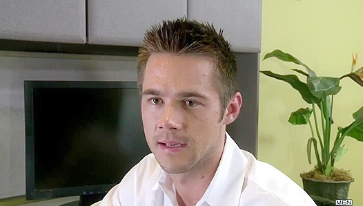 Colby Jansen Conquers Mike De Marco in Floor Sex – Straight2Gay