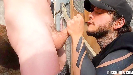 Jonas Chiwis Steamy Outdoor Blow Job Frenzy – HornyBlack 18+