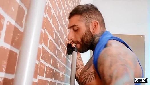 Raw and Relentless: Edward Takes the Glory Hole for a Wild Oral Ride – TinyGays 18+