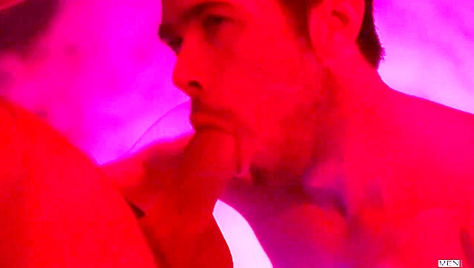 Bobby Clark Spencer Fox Engage in a Wild, Sloppy Blowjob Frenzy