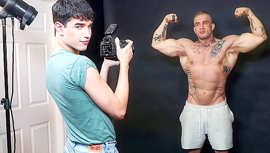 Intense Thirst: Rob Davin Satisfy Their Ripped Bodies Deep Cravings with Muscular Passion