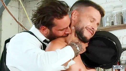 Uniform Desires Ignited: Papi Koci Dmitry Osten Unleash Forbidden Gay Lust – 18+
