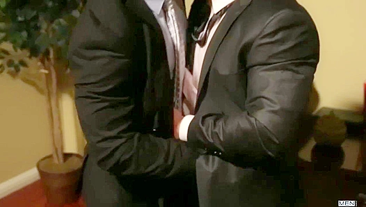 Liam Submits to Dirks Powerful Office Domination - Steamy Rear Entry Action – GayPornX 18+