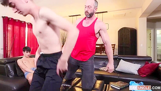 Steamy Stepbrother Massage: Rob Quin and Madisons Muscular Bond Ignites –