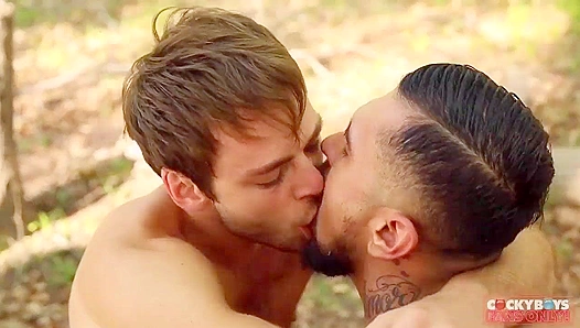 Deep in the Woods: Rough Bareback Ride Between Bear StepDad Hung – 18+