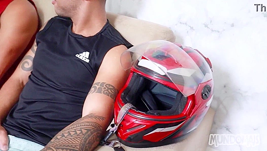 Bike Ride Turns into a Steamy Ride on His Throat - Thick Dick Gets a Workout - 18+