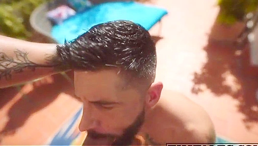 Ink-Sleeved Stallion Relishes Throbbing Dicks Deep Anal Grip – HotGayFucks 18+