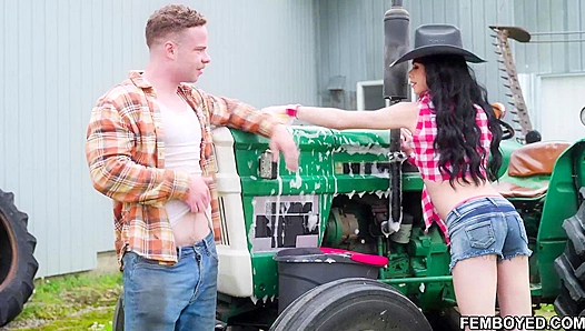 Harvesting Desire: Reward for Labor Includes Intense Farmhouse Sex – GayPornTuber 18+