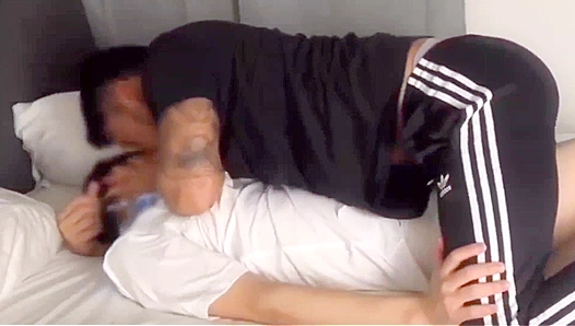 Steamy Japanese Twink Lovers Engage in Lewd Bareback Anal Play – 18+