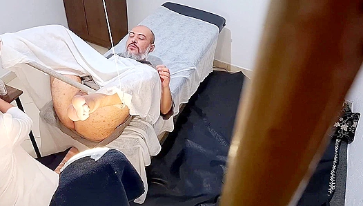 Doctors Orders Turn into Naughty Strap-On Play: Prostate Exam Leads to Steamy Gay