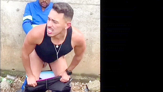 Stranded and Helpless, This Hiker Gets Roughly Taken by a Sexy Stranger in the Woods –
