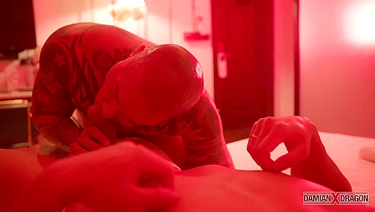 Damian Dragon Delirious with Pleasure as Hung Studs Pound Him Deep – Men.com 18+
