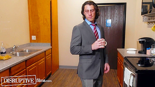 Steamy Office Affair: Boss Dominates Subordinates Hung Hole in Thirsty Gay Fuck –