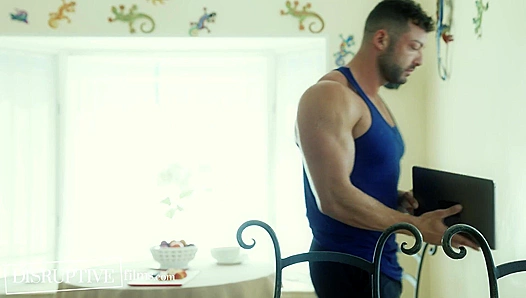 Dakota Payne Claims His Submissive Toy in a Sweaty, Muscular Threeway – GayPornApp 18+