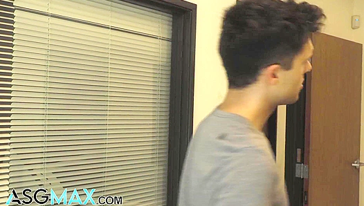 Passionate Stepdad Rides Young Troye Hard, Claiming His Tight Hole with Raw Christian