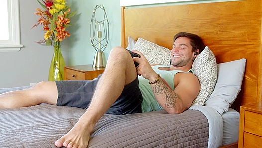Caught In the Act: Stepbros Orgasmic Reaction to Scorching Gay Porn – Princeton Prices