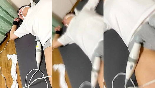 Teens Fevered Butt Thrusts as He Frantically Fuels His Lust with a Vibrating Toy –